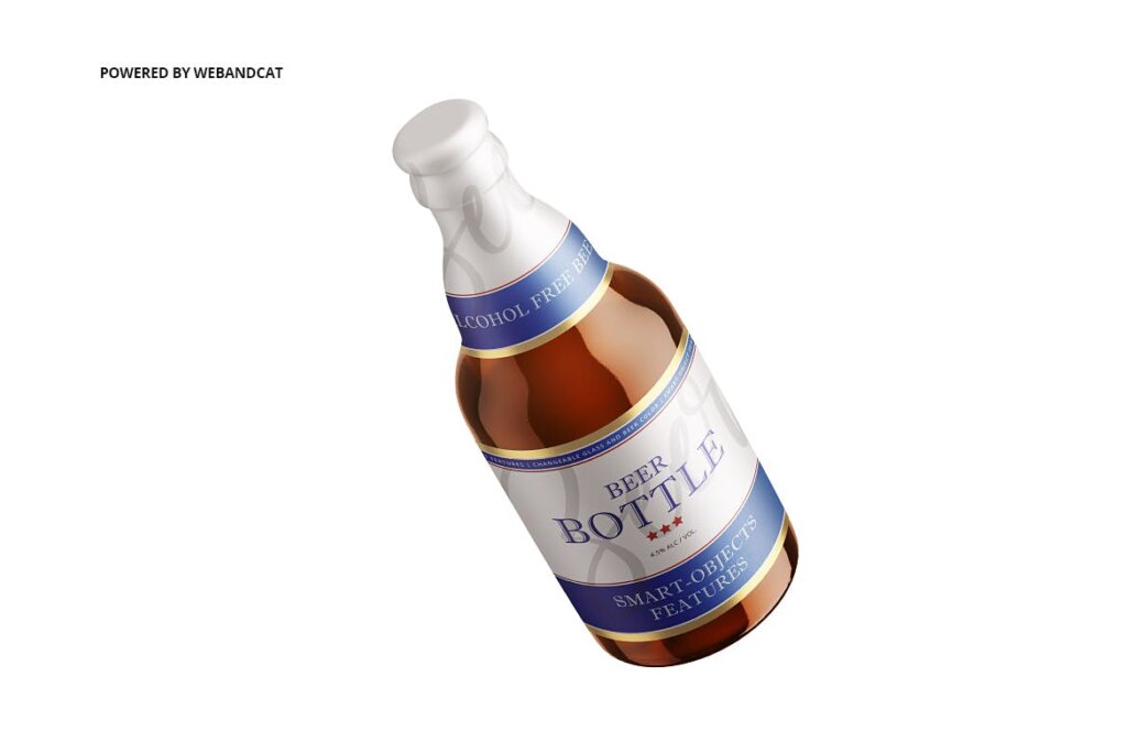 5套高质量啤酒/样机素材模型下载Steinie Beer Bottle Mock up插图6