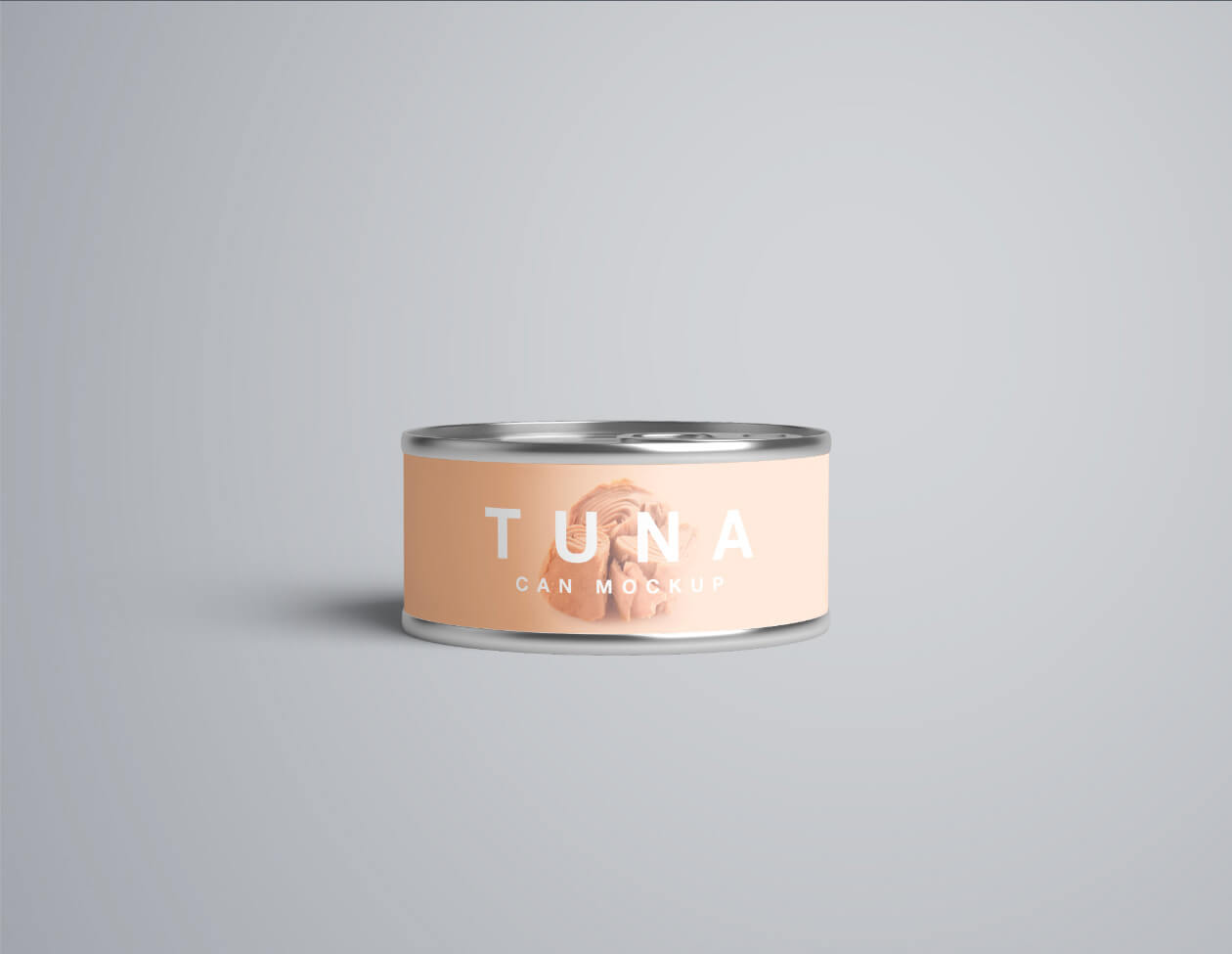 金枪鱼食品金属罐头样机模版素材Tuna Can Mockup插图5