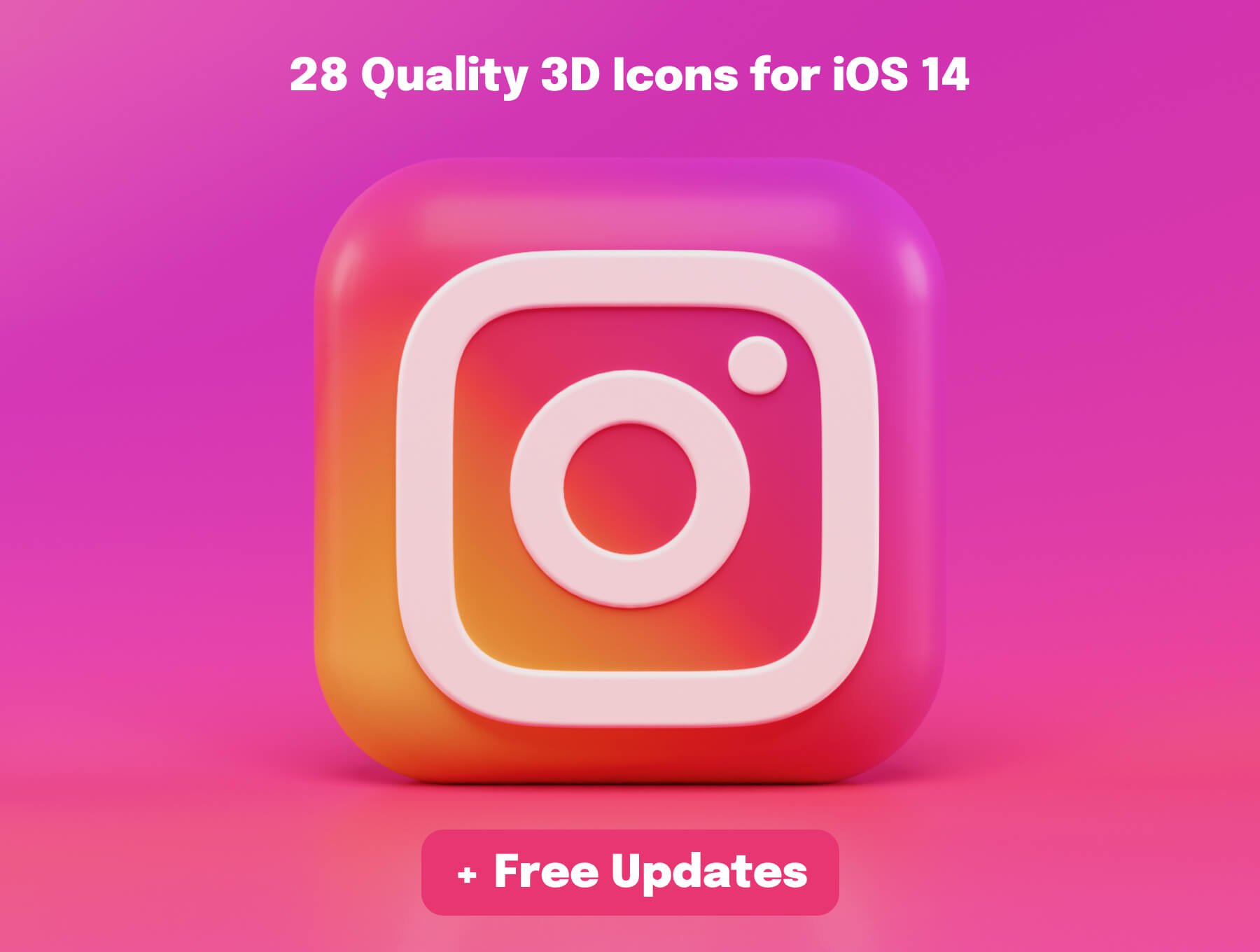 适用于iOS的3D App图标  3D App Icons for iOS插图5
