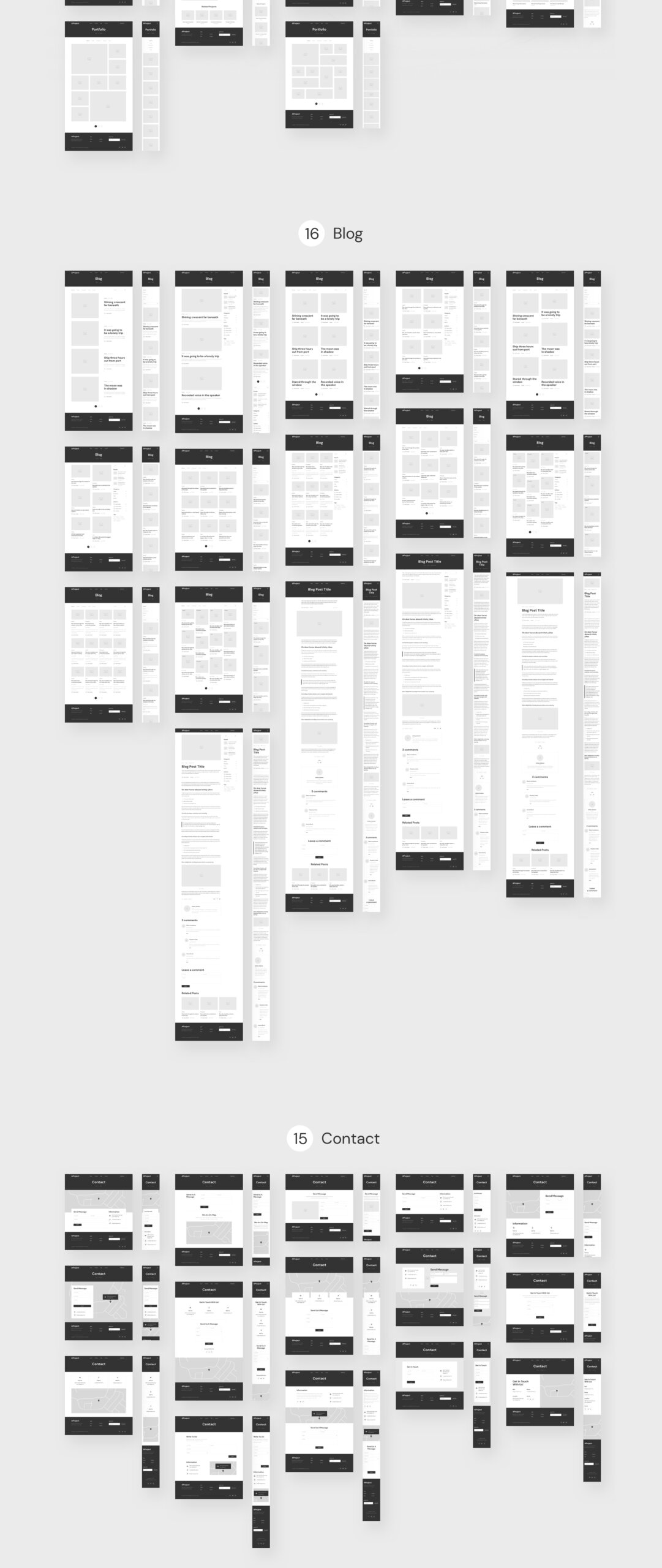 响应式企业登陆也网站模版素材插图6