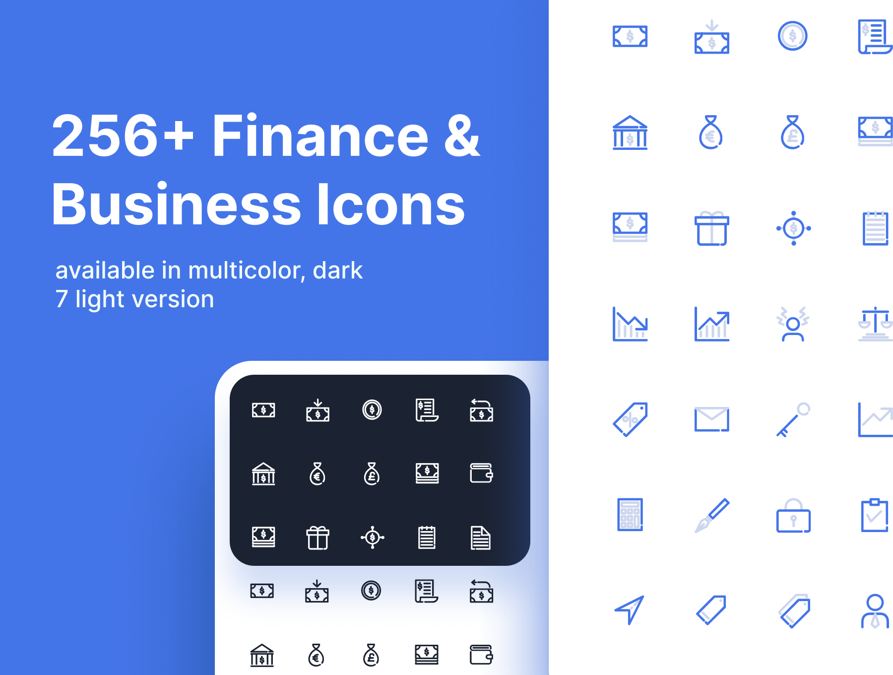 金融与商业图标 Finance & Business Icons插图1