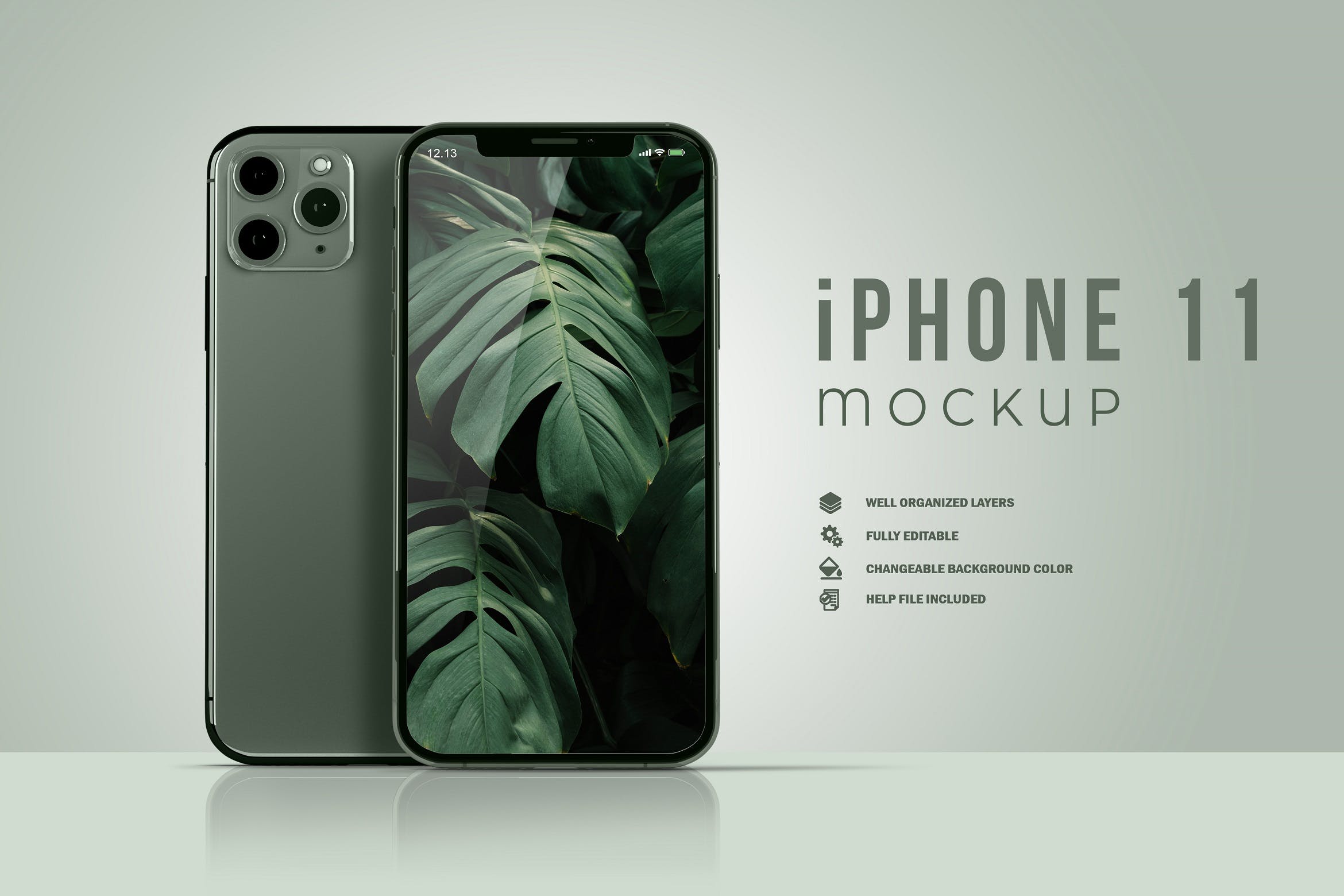 iPhone 11 Pro样机模版素材下载MLBVWNR插图