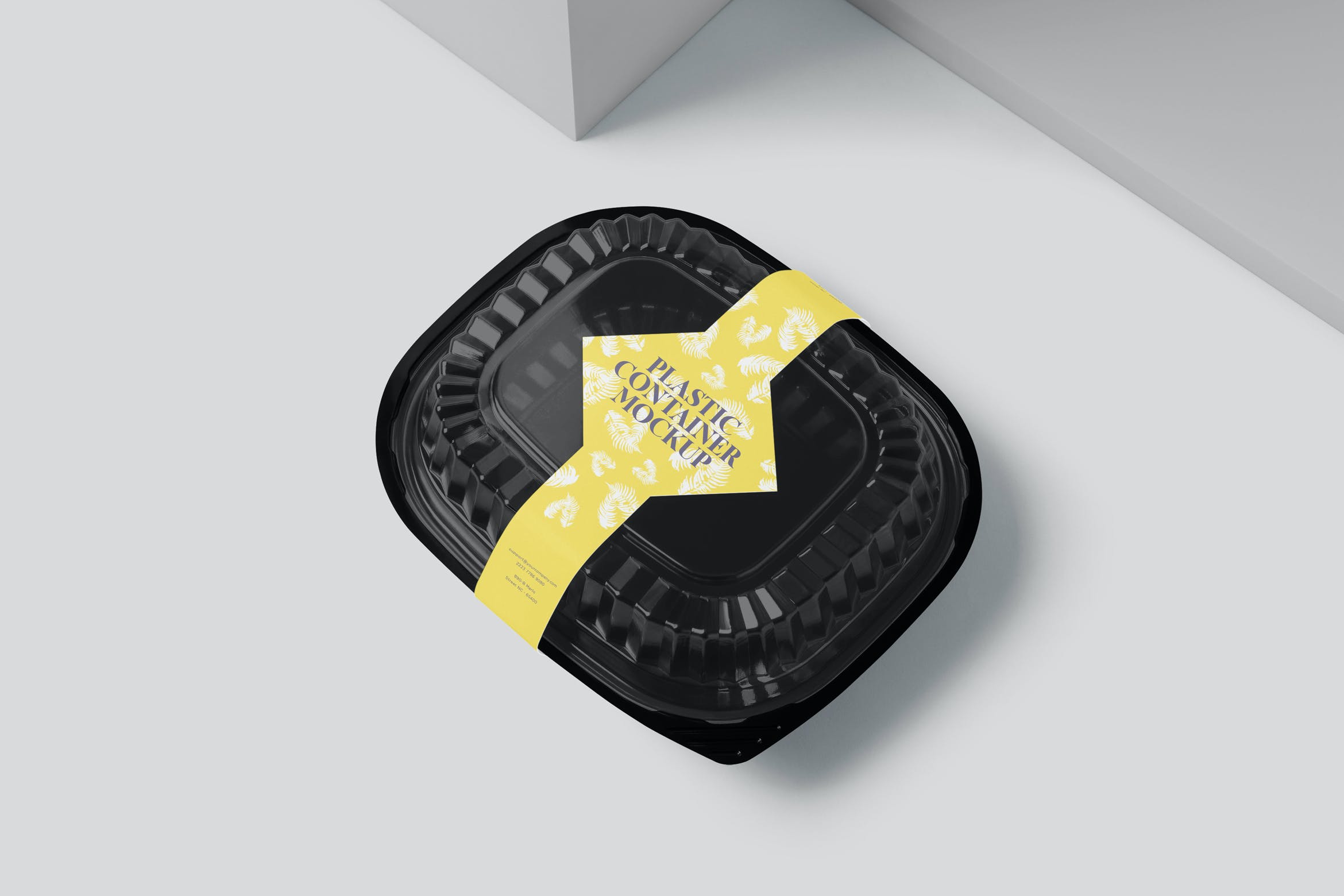 高端食材塑料食品盒套样机模版素材ZTFKN8R插图