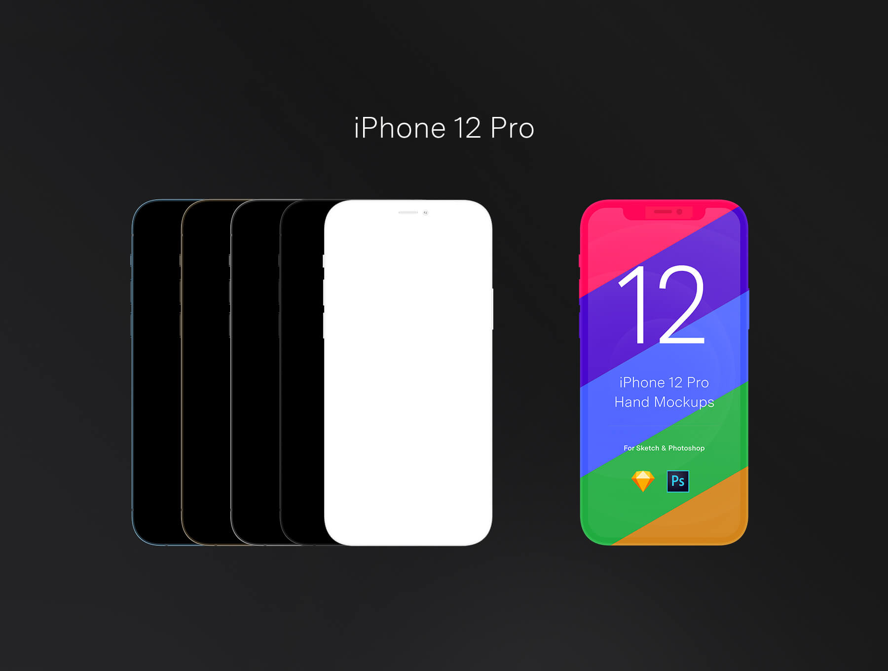 iPhone 12 Pro苹果手手机概念设计稿/UI作品包装装插图4