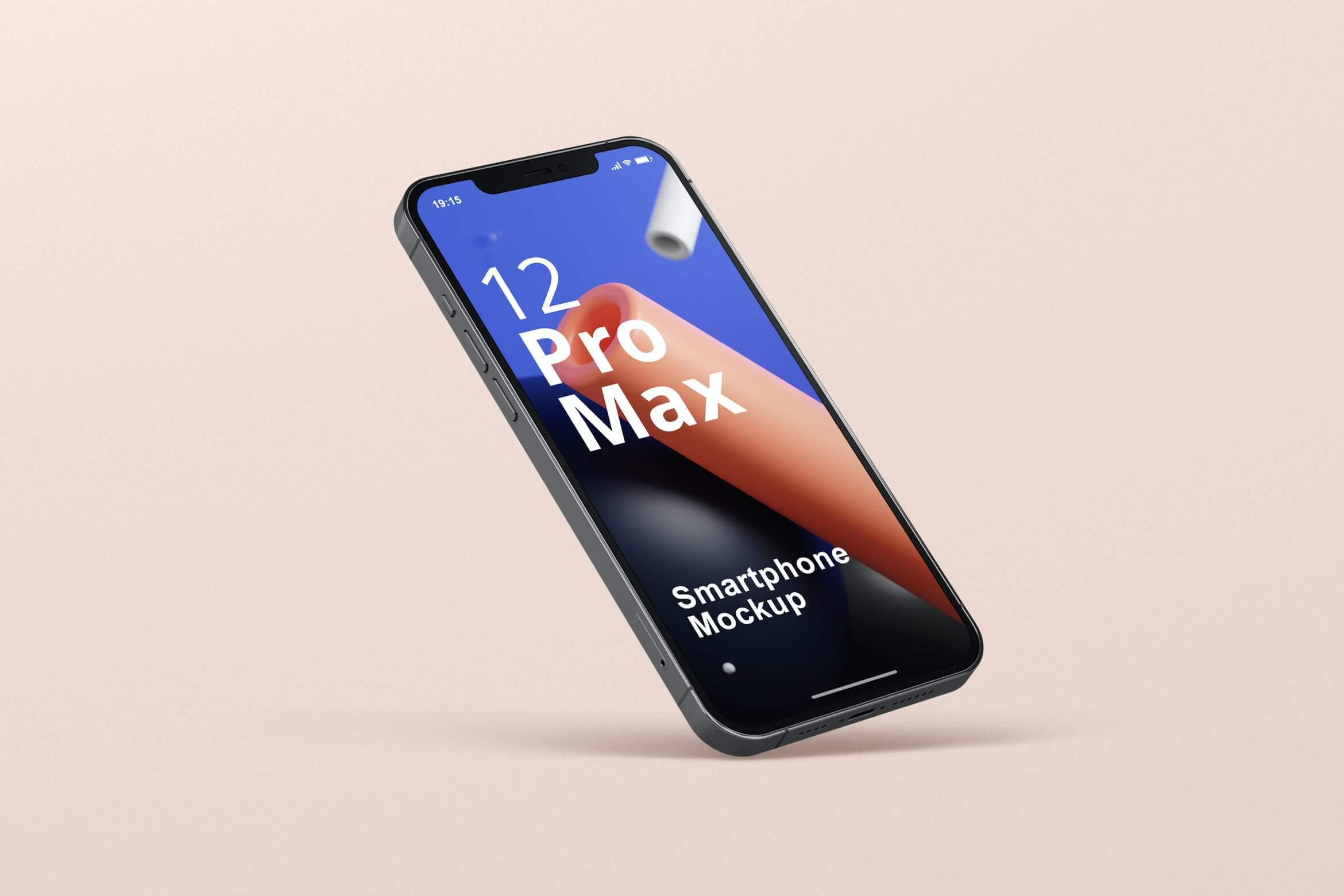 苹果手机12手机样机模版素材下载iPhone 12 Pro Max Mockup插图