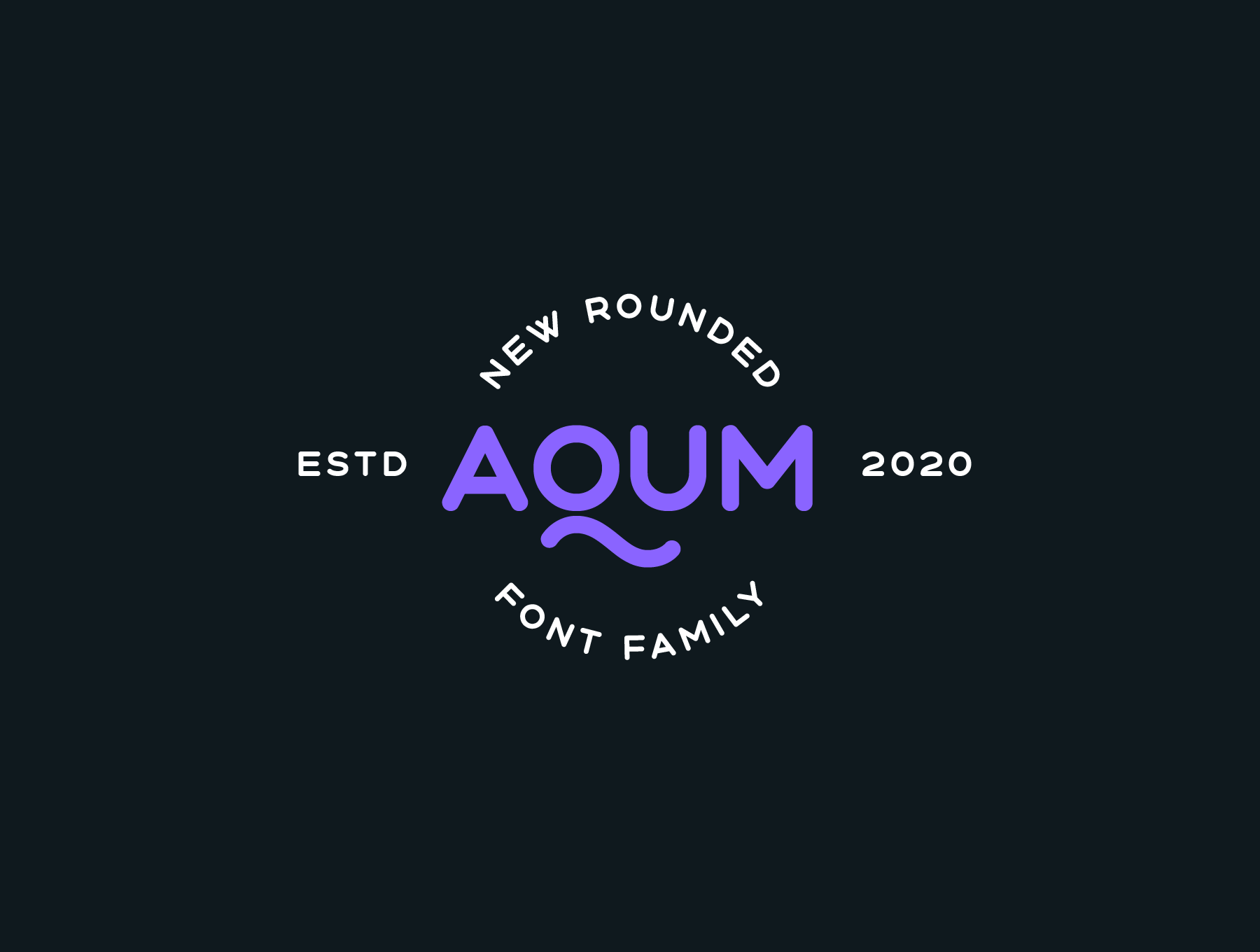 优雅精致的圆形字体系列下载Aqum 2 – rounded font family插图7