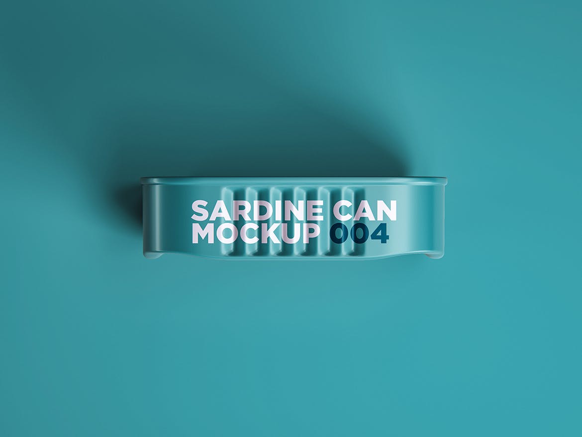 金属罐头模板样机素材sardine-can-mockup-004插图1