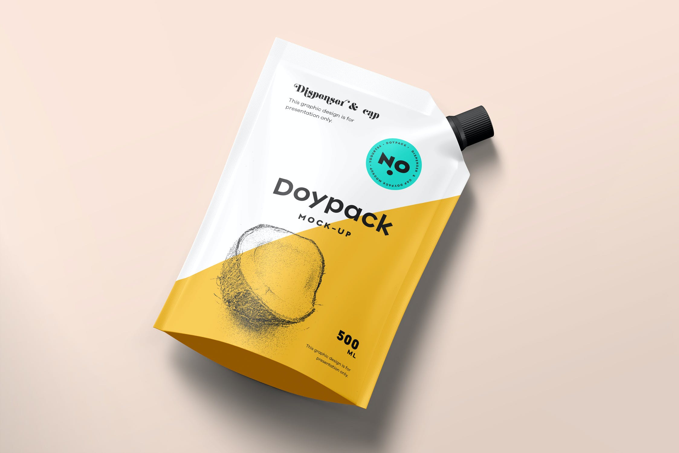 固体饮料包装袋食品包装袋模板样机Doypack Mock-up 5  UKZS3E5插图2