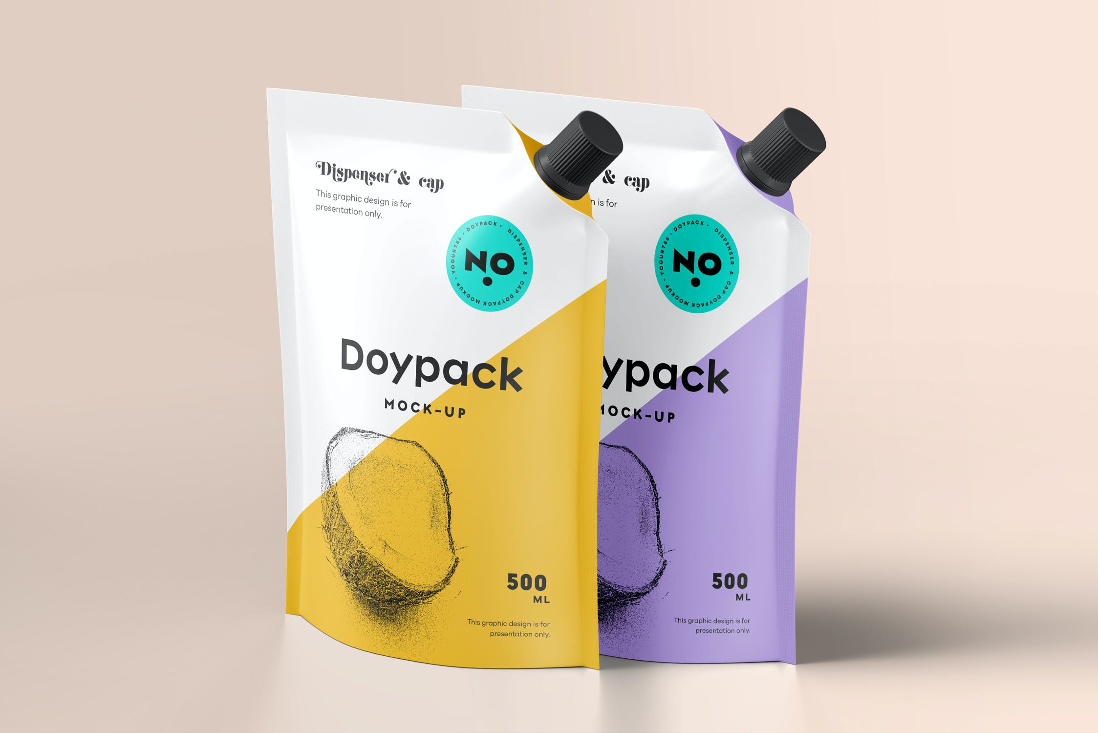 固体饮料包装袋食品包装袋模板样机Doypack Mock-up 5  UKZS3E5插图7