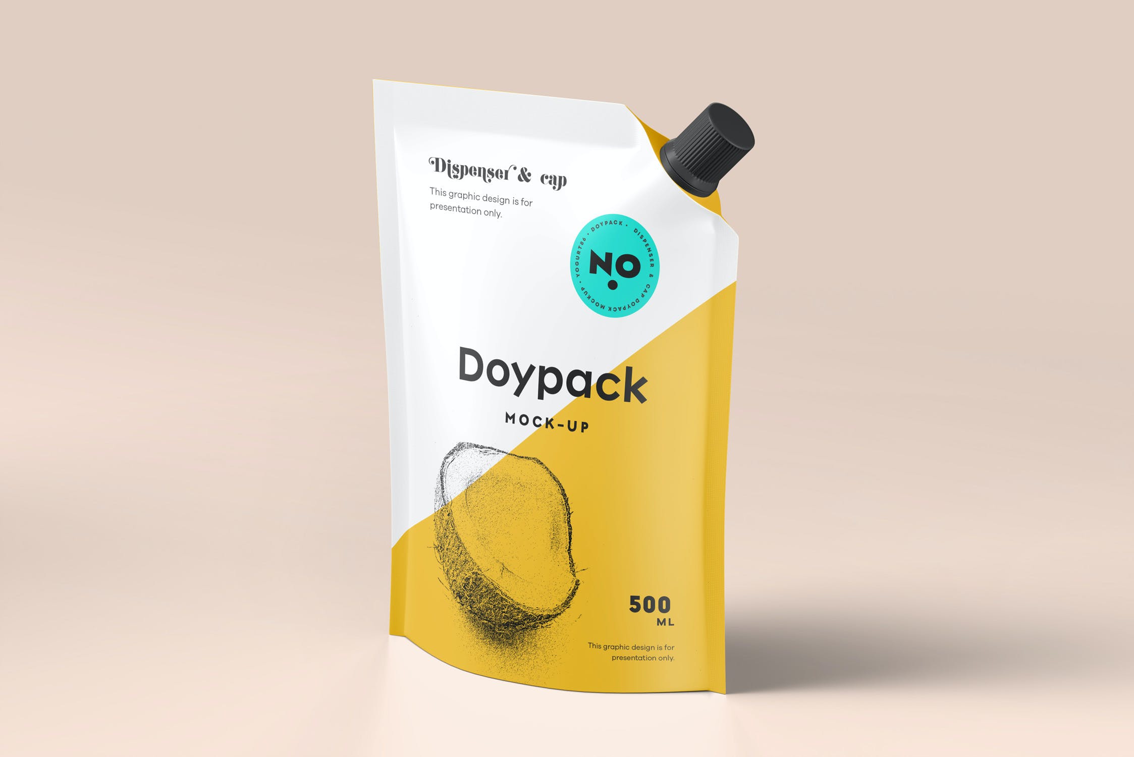 固体饮料包装袋食品包装袋模板样机Doypack Mock-up 5  UKZS3E5插图4