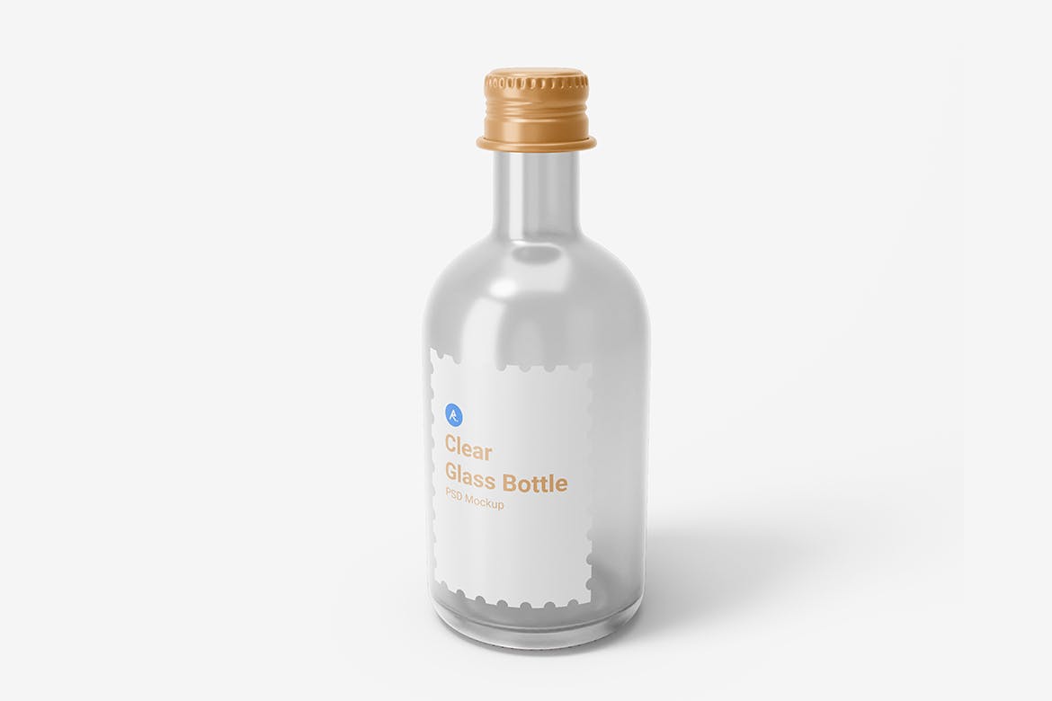 带铝制螺丝的透明玻璃饮料瓶Clear Glass Drink Bottle With Aluminium Screw Cap   X6PFEGP插图2