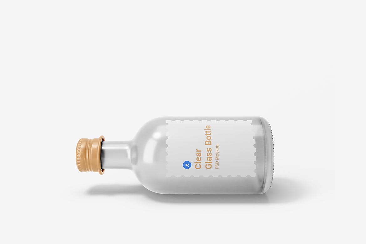 带铝制螺丝的透明玻璃饮料瓶Clear Glass Drink Bottle With Aluminium Screw Cap   X6PFEGP插图5