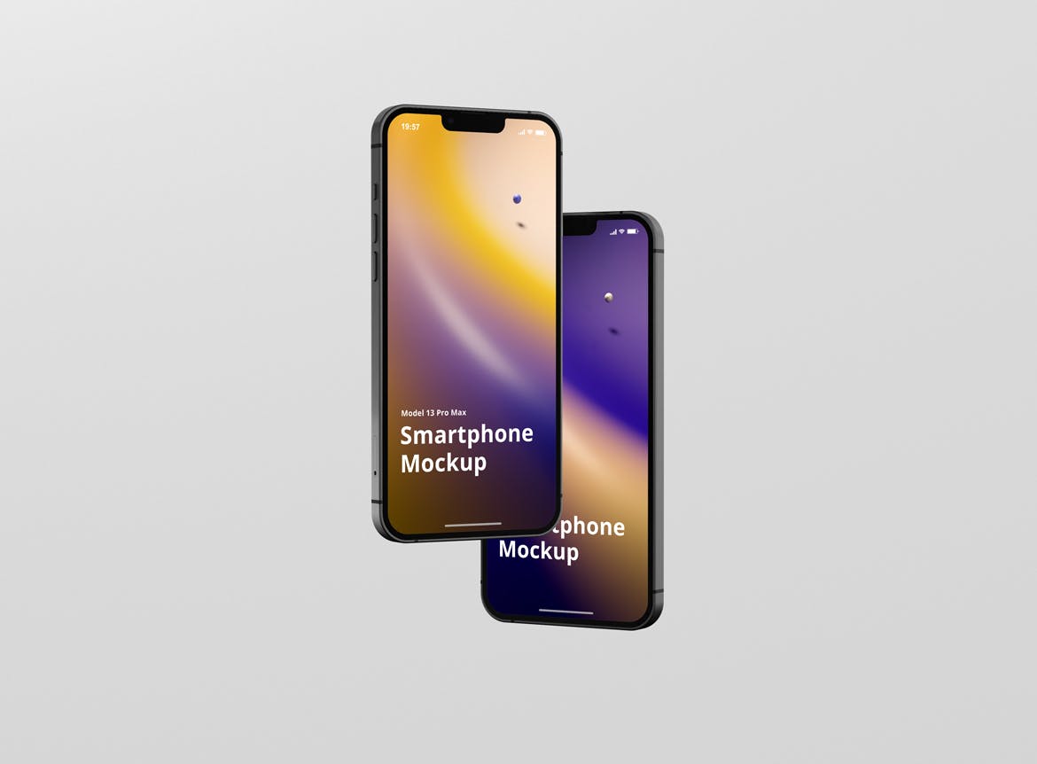 手机13 Pro Max实物模型Phone 13 Pro Max Mockup  SCNFULY插图10