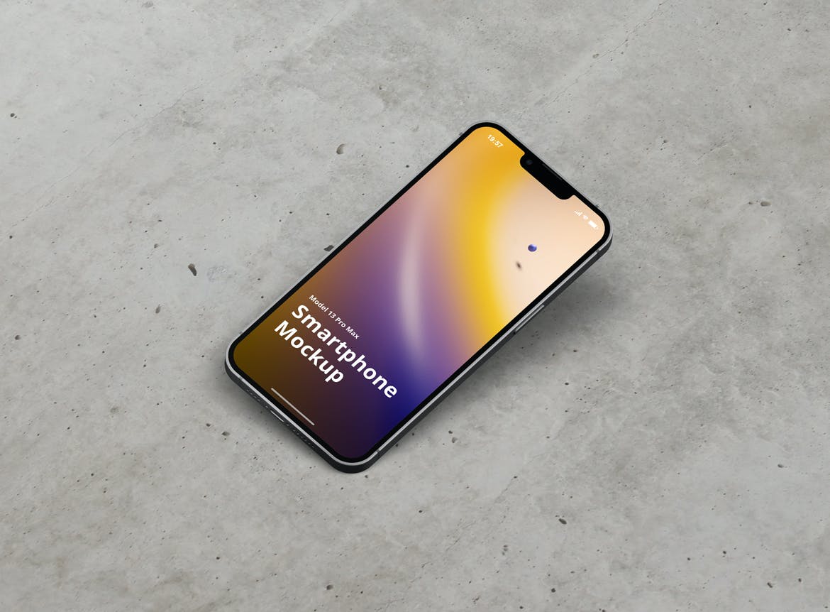 手机13 Pro Max实物模型Phone 13 Pro Max Mockup  SCNFULY插图5