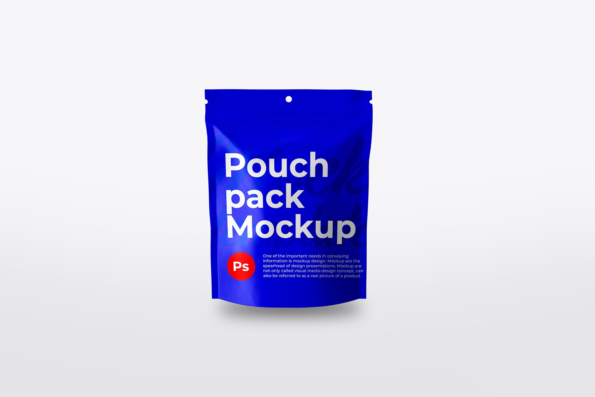 袋装包装实物模型样机模板Pouch Packaging Mockup  47AKSKF插图