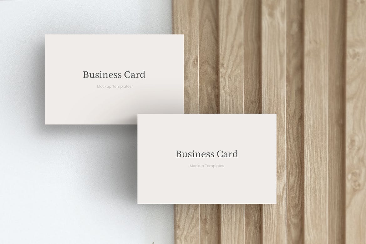 商业卡片模板素材企业品牌样机Business Card Mockup   G2N2HMS插图6