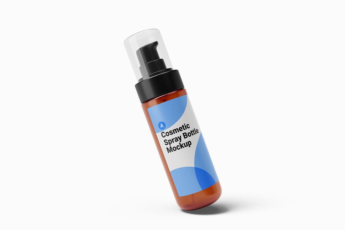 化妆品喷雾瓶实物模型Cosmetic Spray Bottle Mockup Vol.1  AQLFEN5插图2