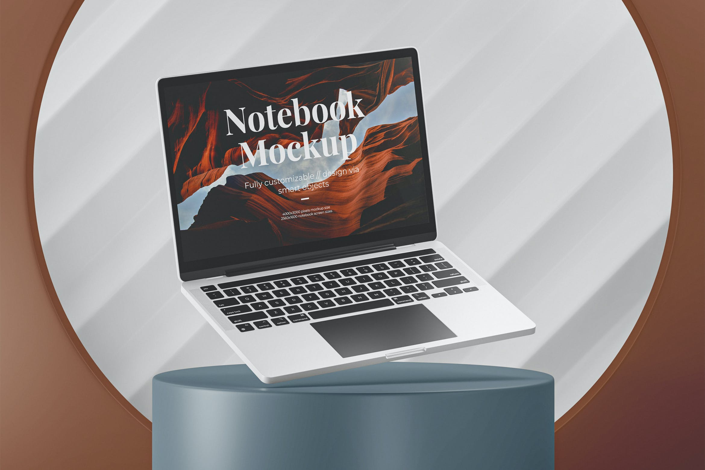 实体笔记本电脑模板素材下载Laptop Mockup   DG2ZMEU插图