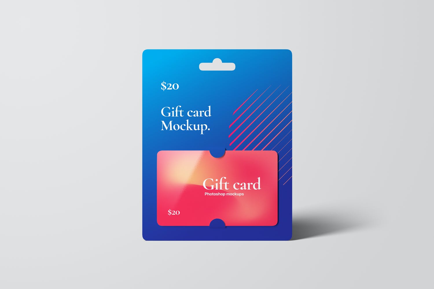 礼品卡实物模型样机模板素材Gift Card Mockups  BKQLXLX插图4