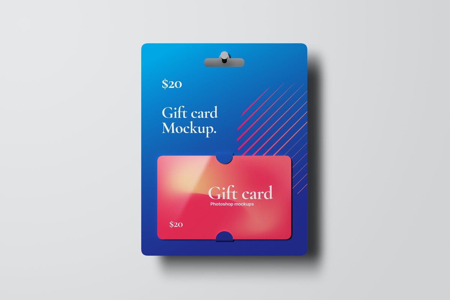 礼品卡实物模型样机模板素材Gift Card Mockups  BKQLXLX插图7