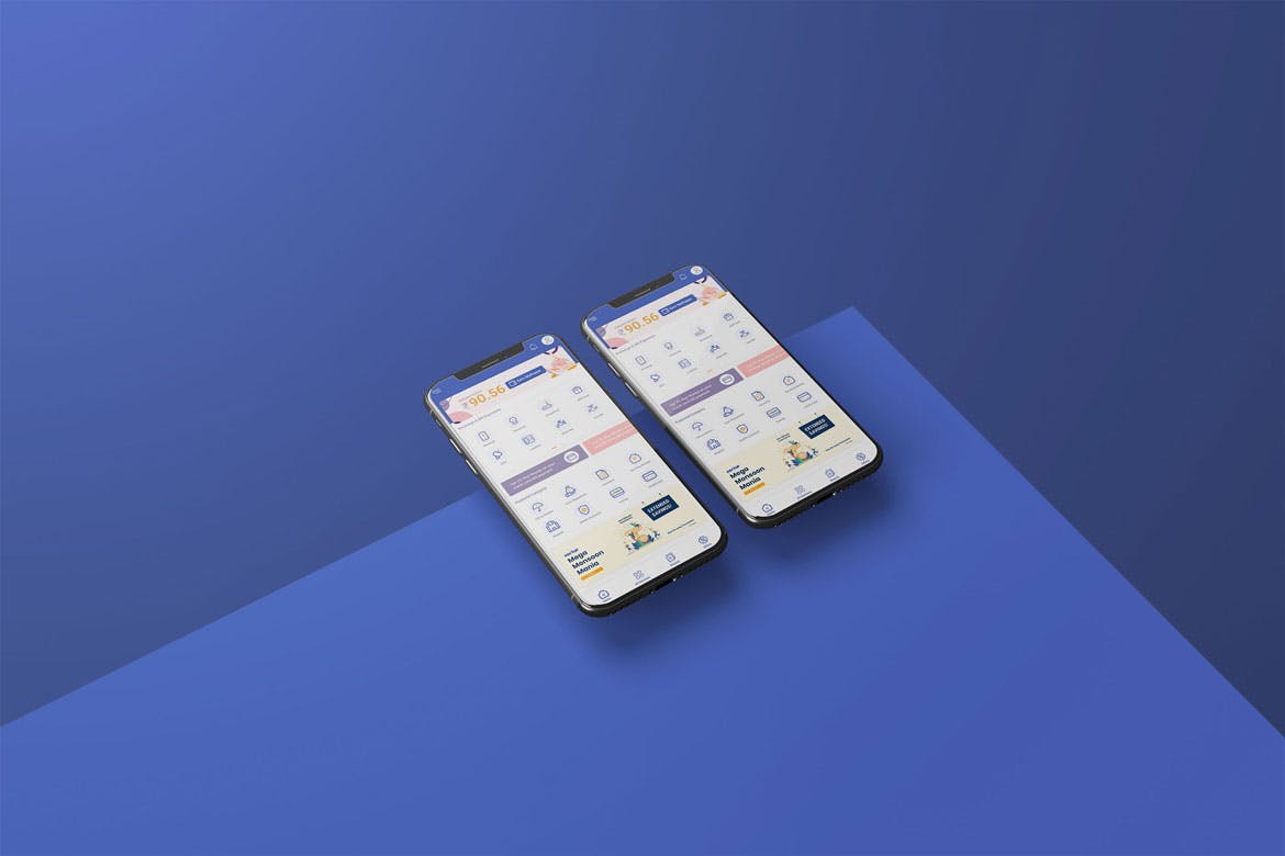 UI/UX手机模型素材下载UI/UX Phone Mockup  KCHKTNW插图1