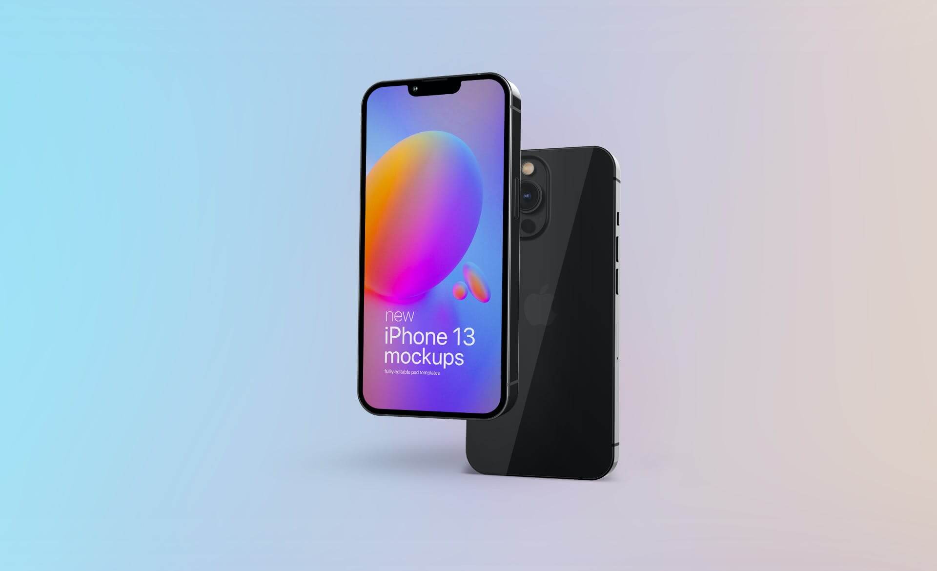 iPhone 13 苹果手机样机素材iPhone 13 Mockups  5H4ZMZS插图3