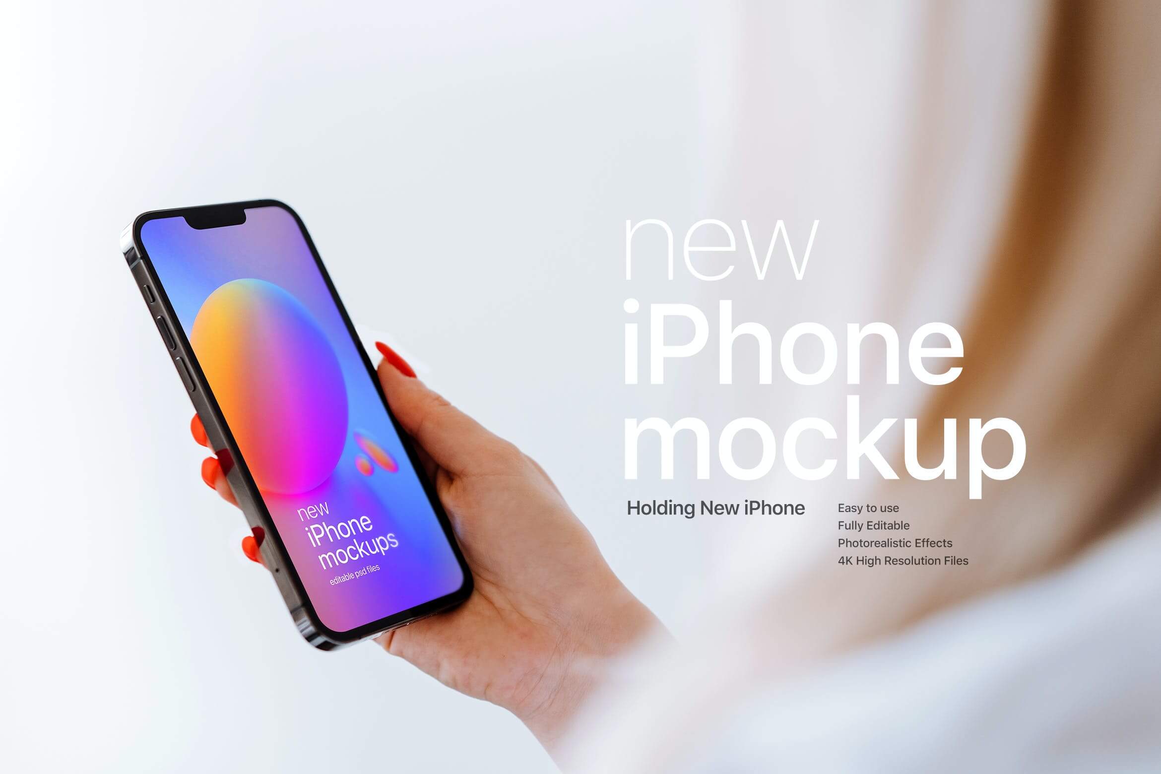 iPhone实物模型psd样机素材下载iPhone Mockup psd  SAGYTFX插图