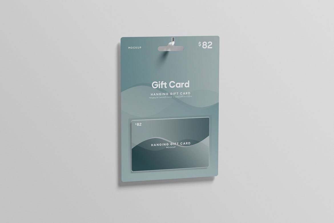 礼品卡实物品牌模型素材Gift Card Mockup  YMXWH6L插图2