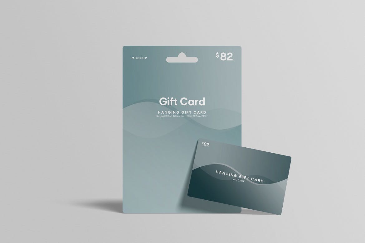 礼品卡实物品牌模型素材Gift Card Mockup  YMXWH6L插图3