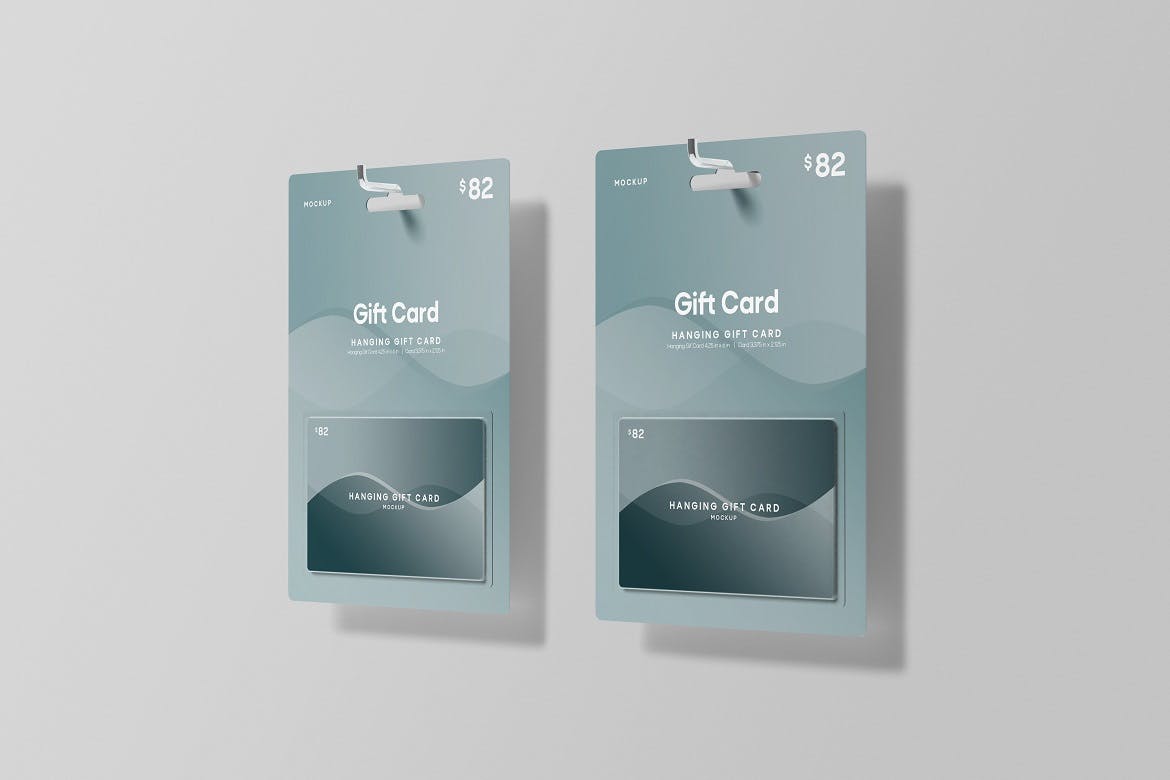 礼品卡实物品牌模型素材Gift Card Mockup  YMXWH6L插图6