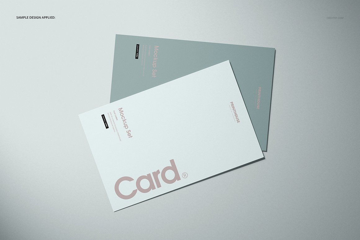 品牌包装卡片名片样机模版素材(PSD)插图8