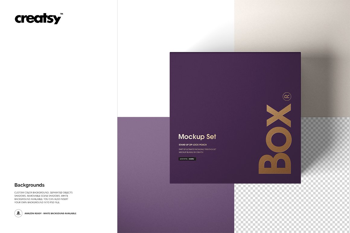 高端礼品包装盒样机模版素材Magnetic Gift Box Mockup Set 02插图6