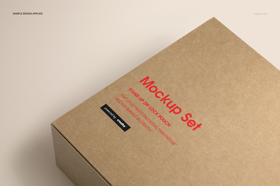 环保材料品牌包装盒产品物流包装盒样机素材模板插图10