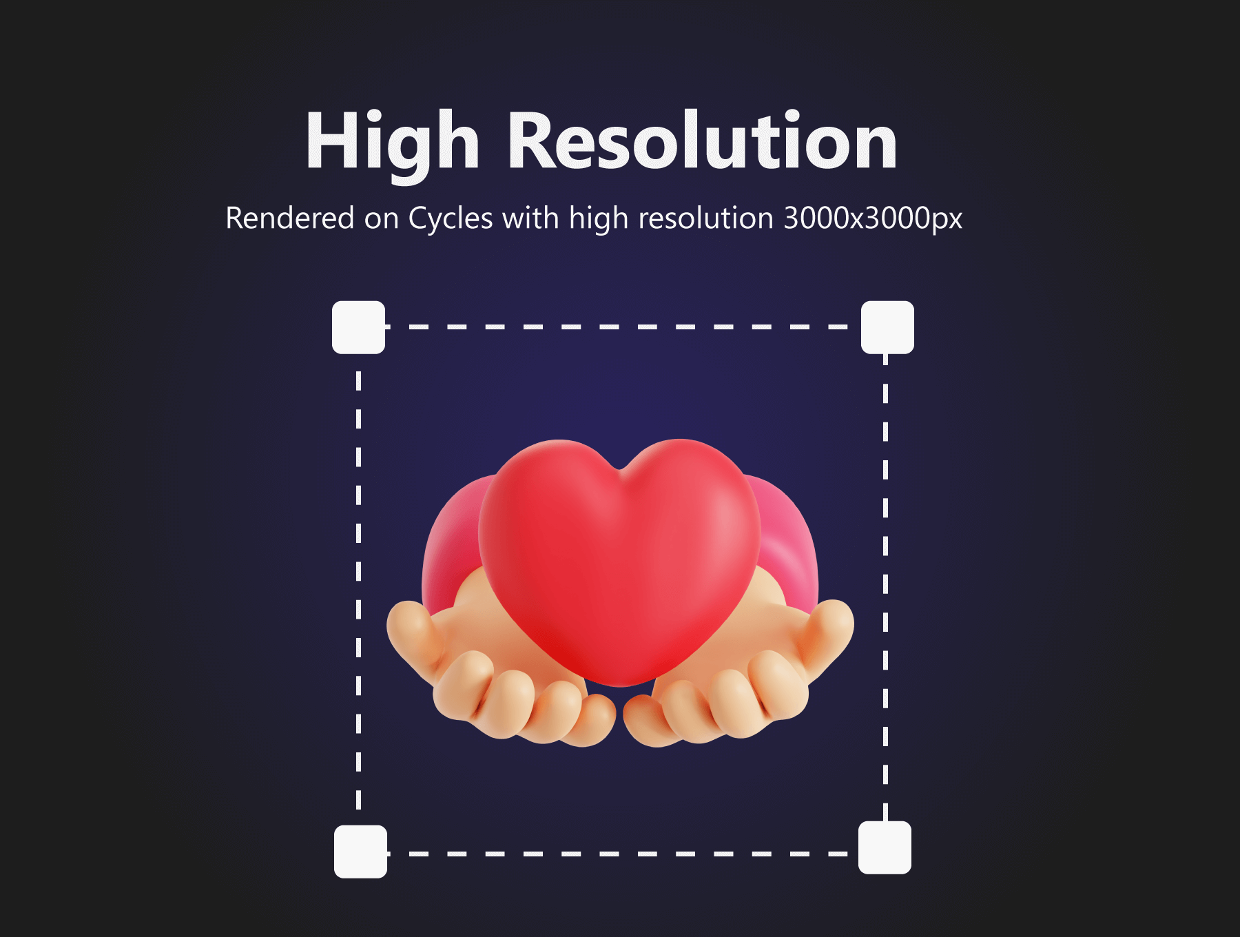 社交情侣App应用模板素材Valentine 3D Icon Pack插图1