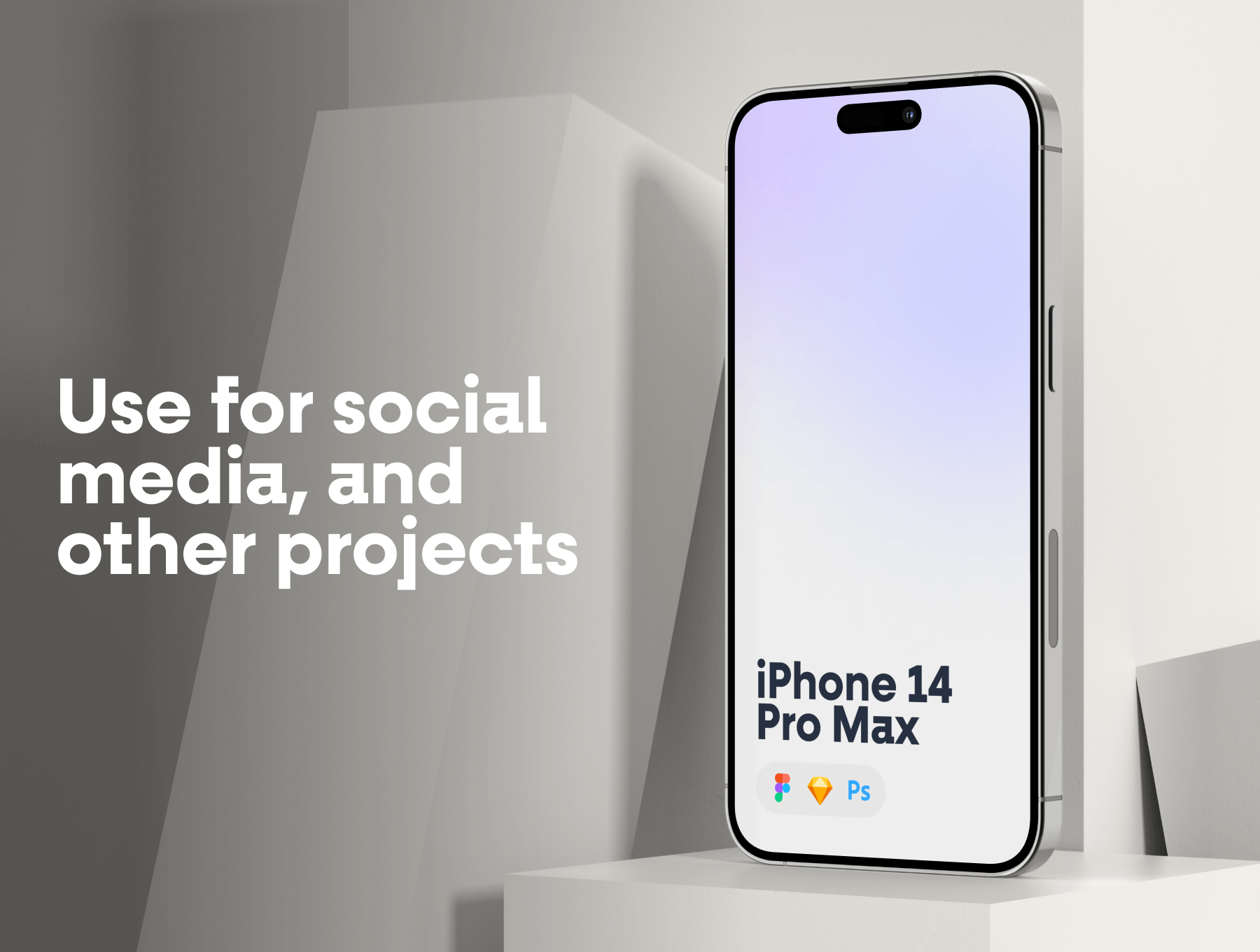 系列iPhone 14 Pro Max实物模型Collection iPhone 14 Pro Max Mockups插图5