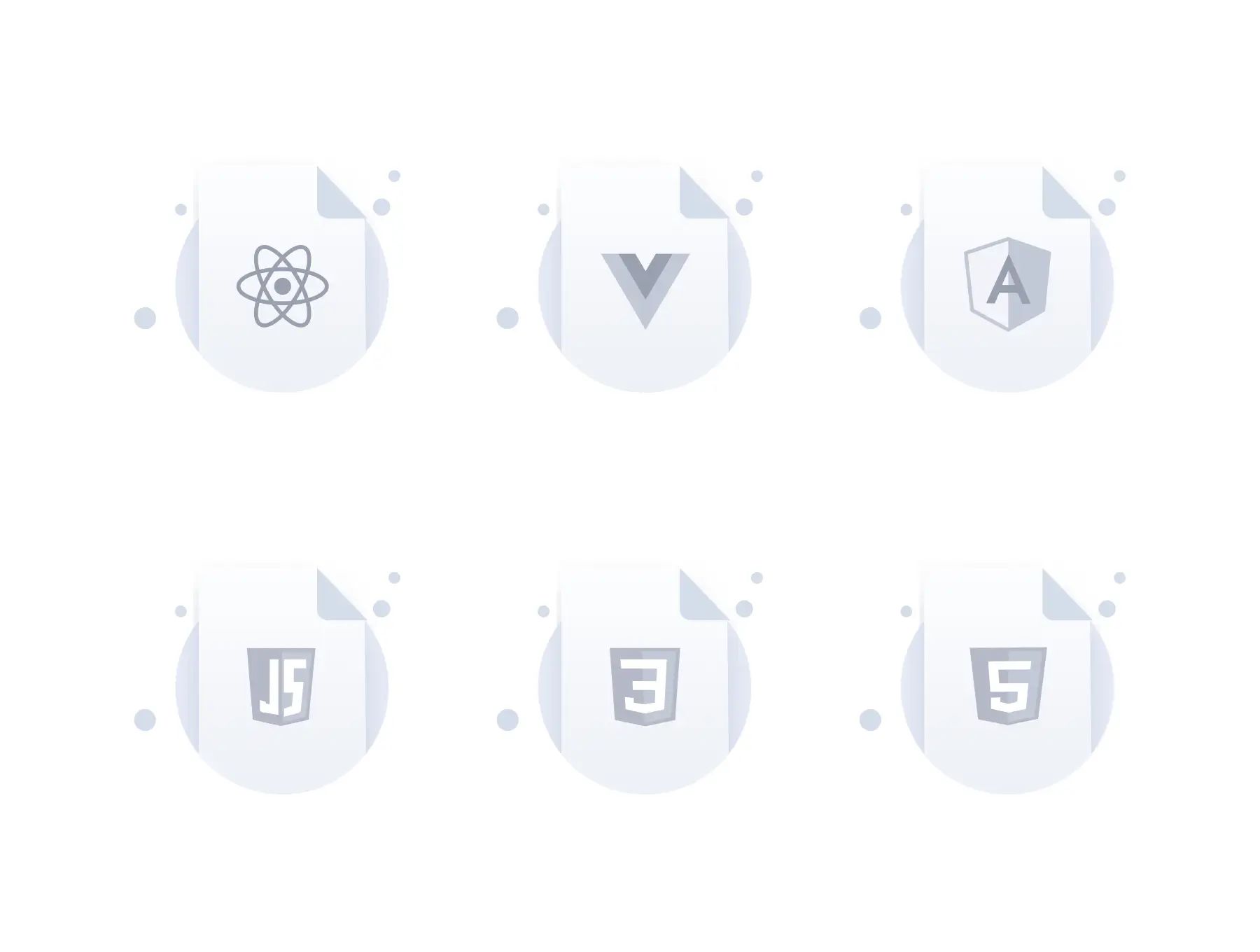 空状态图标Web应用程序模板素材Empty State Icons Web Apps插图3