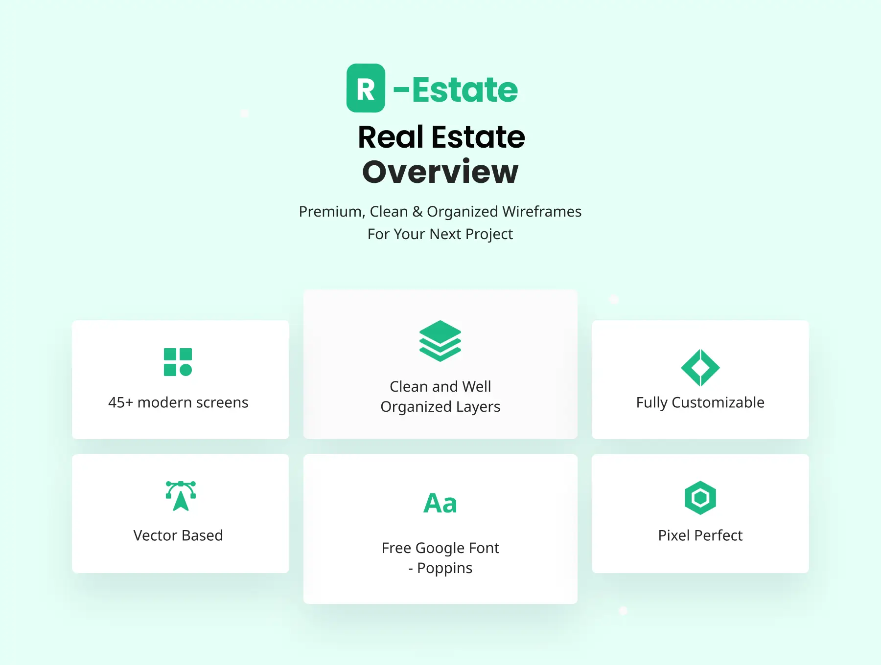 销售类app房地产应用UI套件R-Estate – Real Estate App UI Kit插图2