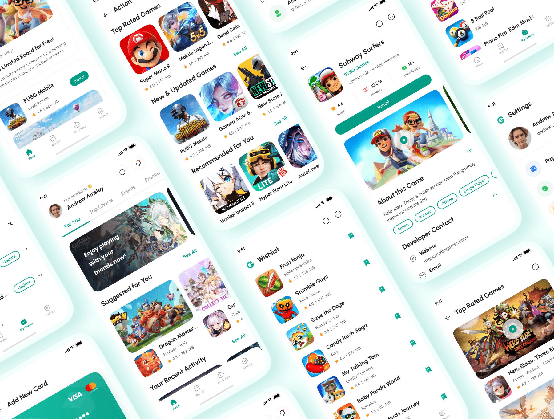 游戏商店应用程序UI套件Gemu – Game Store App UI Kit插图2