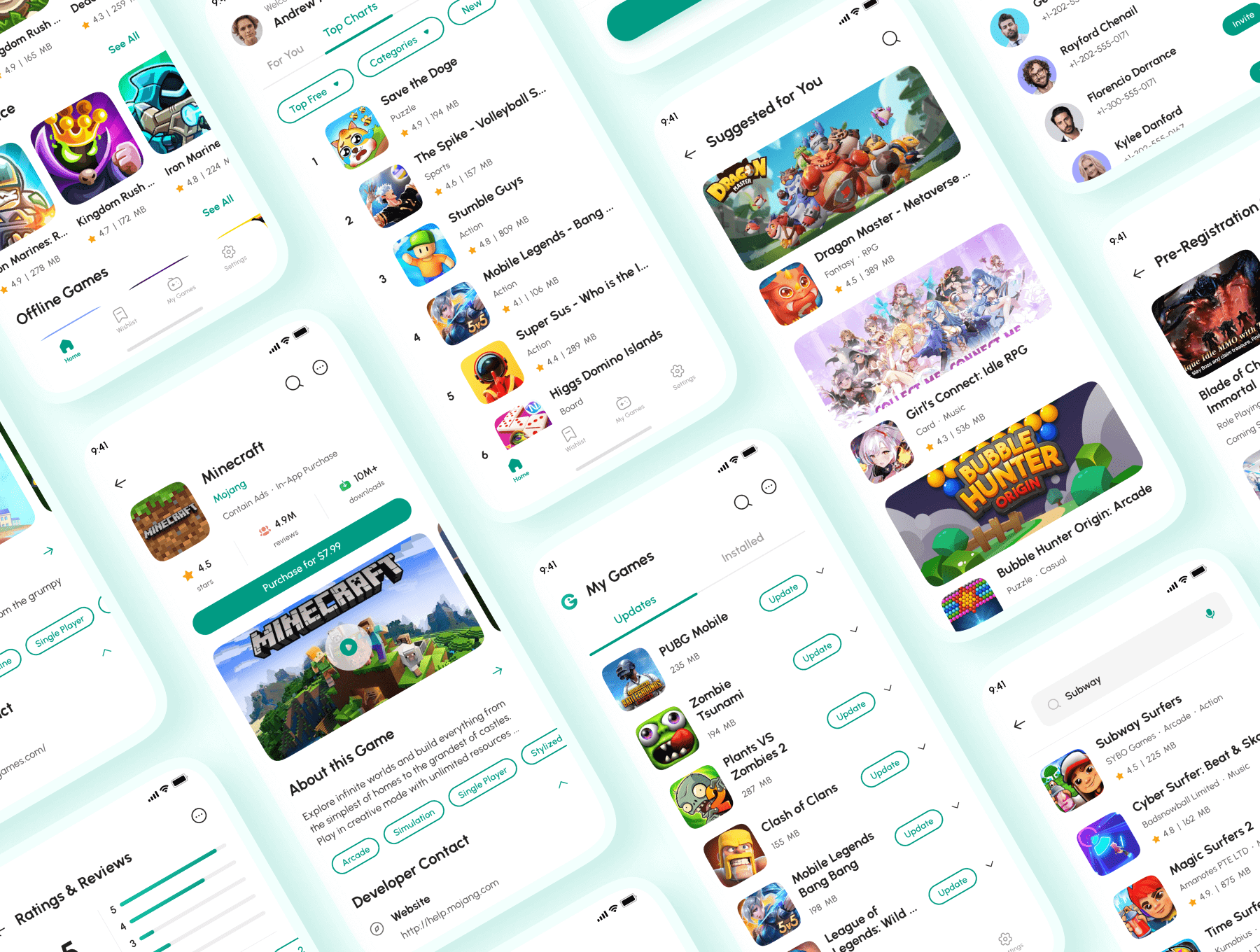 游戏商店应用程序UI套件Gemu – Game Store App UI Kit插图3