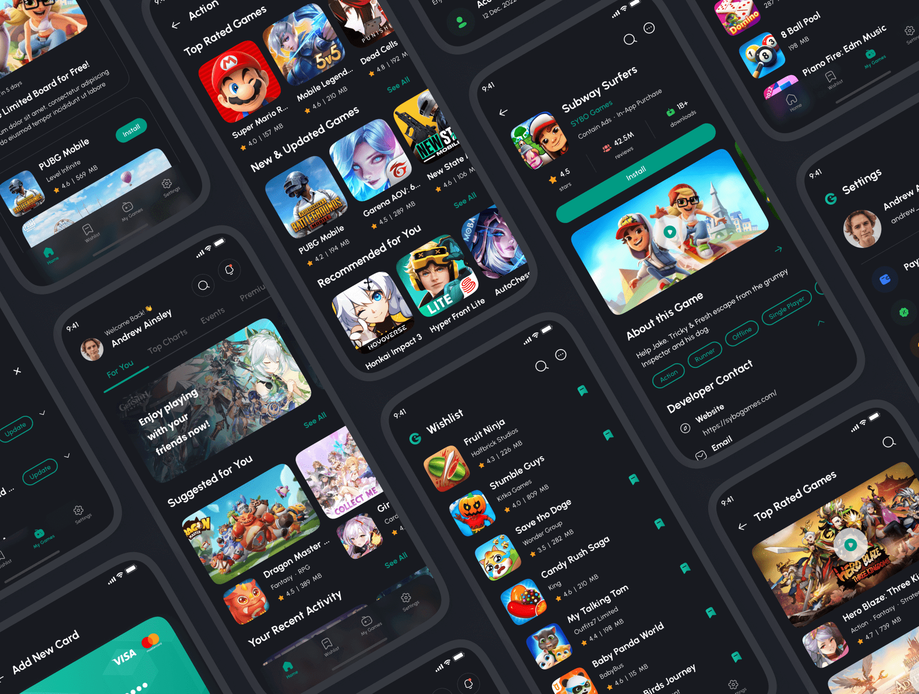 游戏商店应用程序UI套件Gemu – Game Store App UI Kit插图4