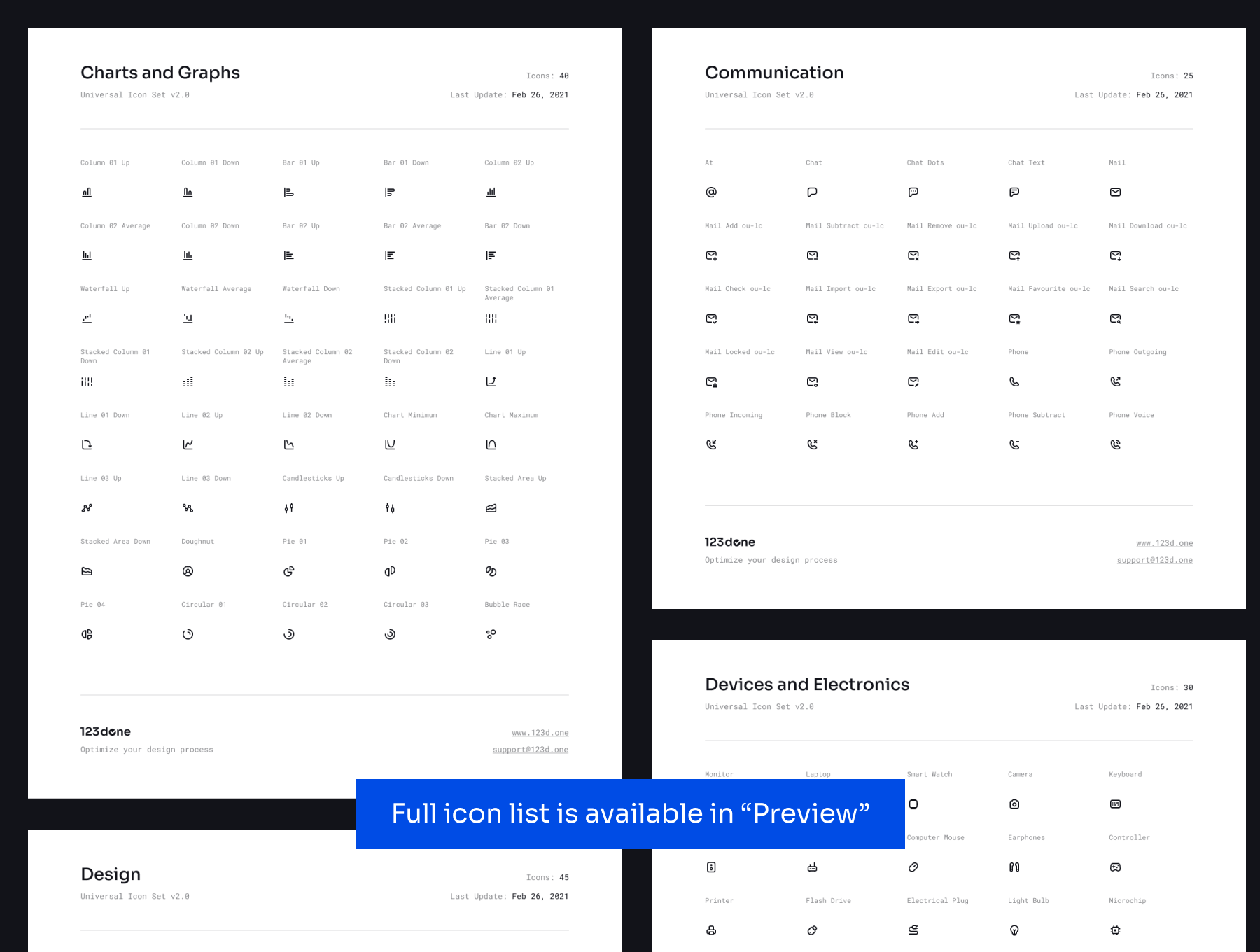 通用图标集v2线条样式Universal Icon Set v2 Line Style插图7