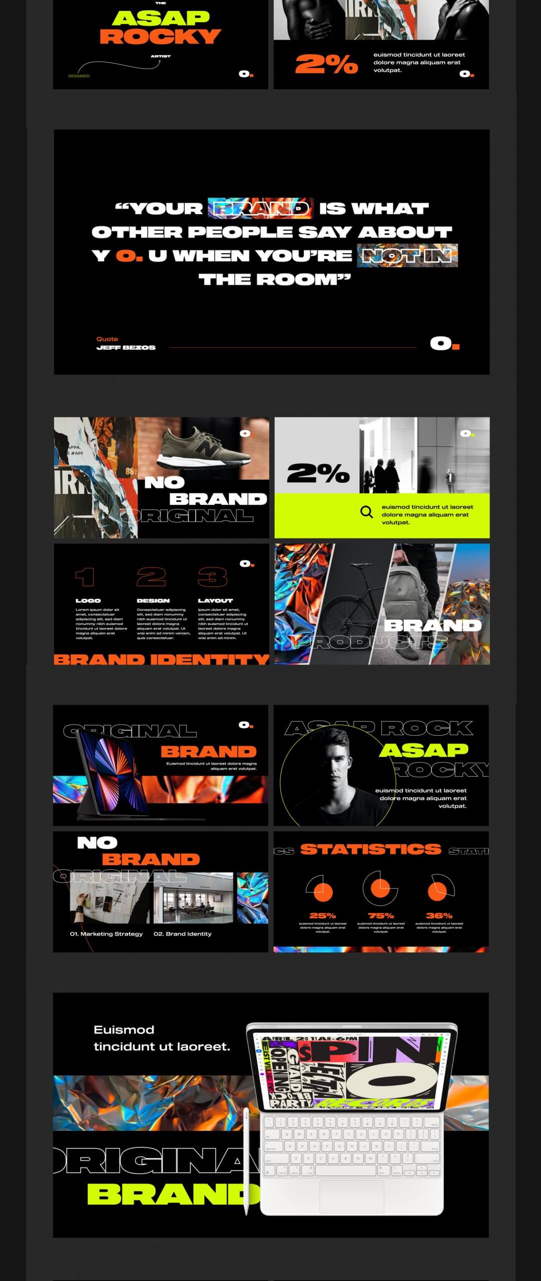 无品牌-创意模板网站模板素材NO BRAND – Creative Template插图8