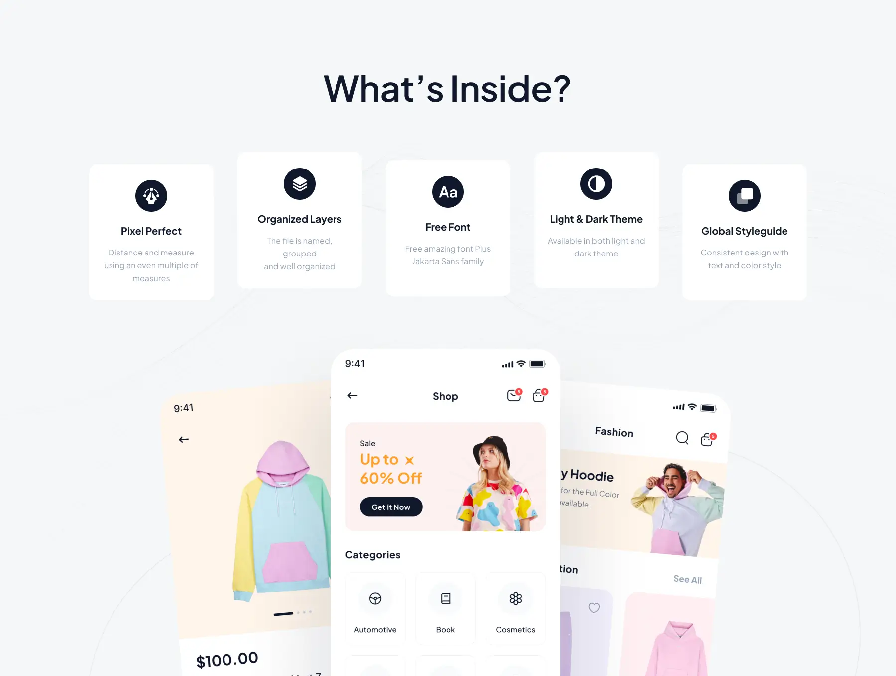 电子商务市场应用程序UI套件模板素材Shopline – e-Commerce Marketplace App UI Kit插图1