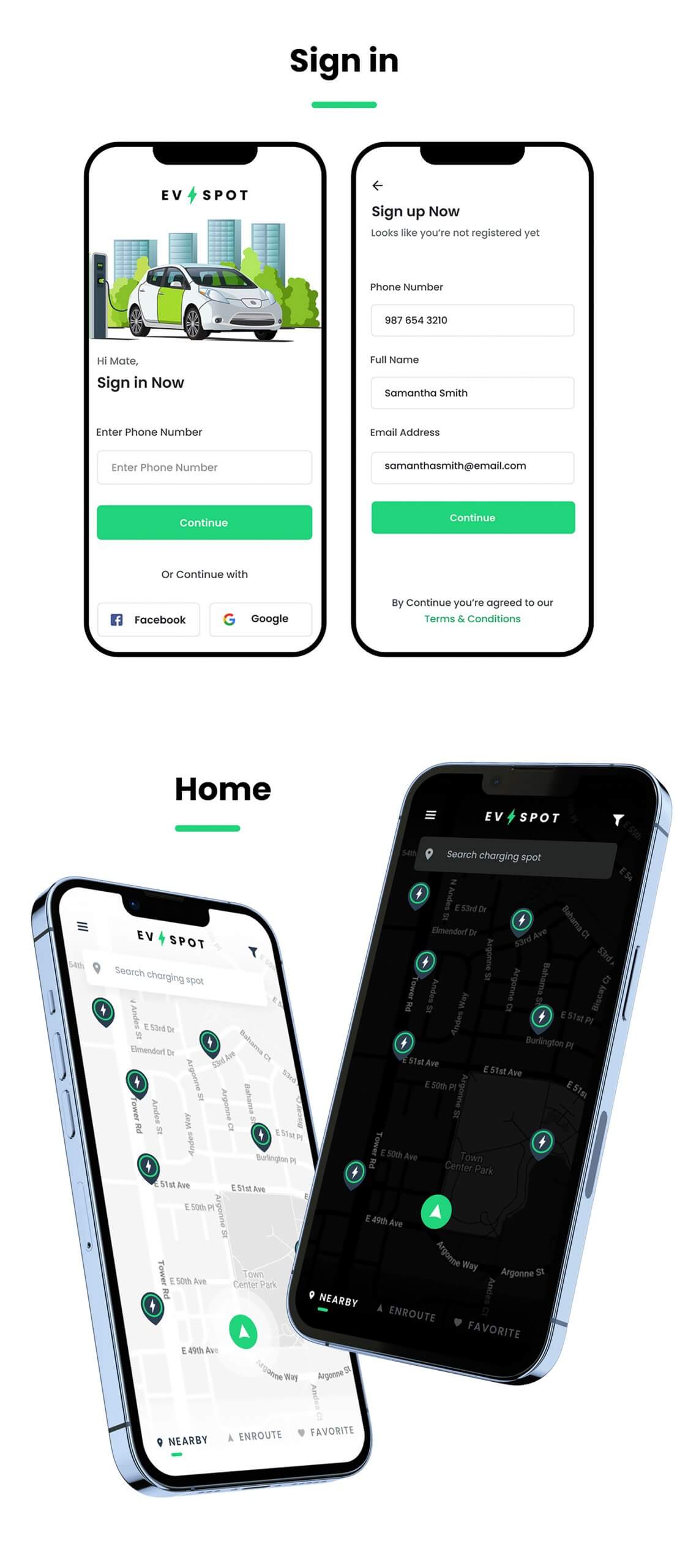 电动汽车充电站查找器应用程序电动汽车点EV Charging Station Finder App EV Spot插图9