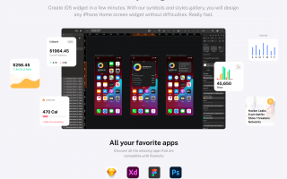 银行类金融行业设计控件模板素材Widgefy Multipurpose iOS Widgets UI Pack
