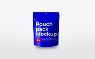袋装包装实物模型样机模板Pouch Packaging Mockup  47AKSKF