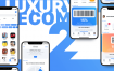 豪华电子商务iOS11风格 UI套件 Luxury e-commerce iOS UI kit – Set 2