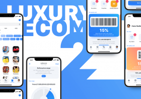 豪华电子商务iOS11风格 UI套件 Luxury e-commerce iOS UI kit – Set 2