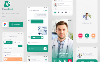 医生顾问移动应用程序 DoctorPoint Doctor Consultant Mobile App