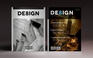 现代设计感杂志画册模板素材下载Design Magazine 8 Indesign Template